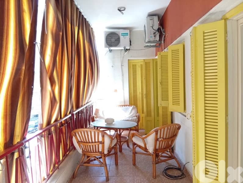 135m 2Bedroom Furnished Rent 1st floor Geitawi Fassouh Achrafie Beirut thumbnail 5