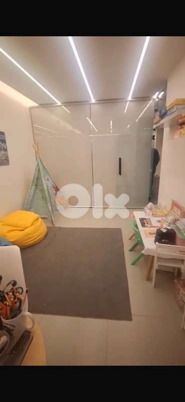 High Ground floor 110m Open space 1-2 bedrooms Hamra Sarolla Beirut thumbnail 7