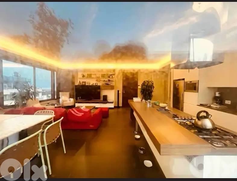 New Building Rooftop 100m One Bedroom+100mTerrace Mar Mkhayel BOB thumbnail 3