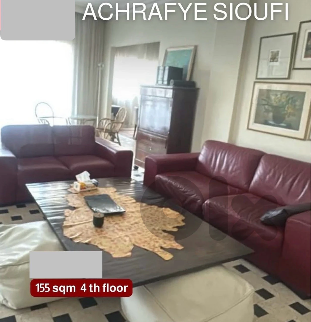 170m 3Bedroom renovated furnished achrafieh siofi garden beirut thumbnail 3
