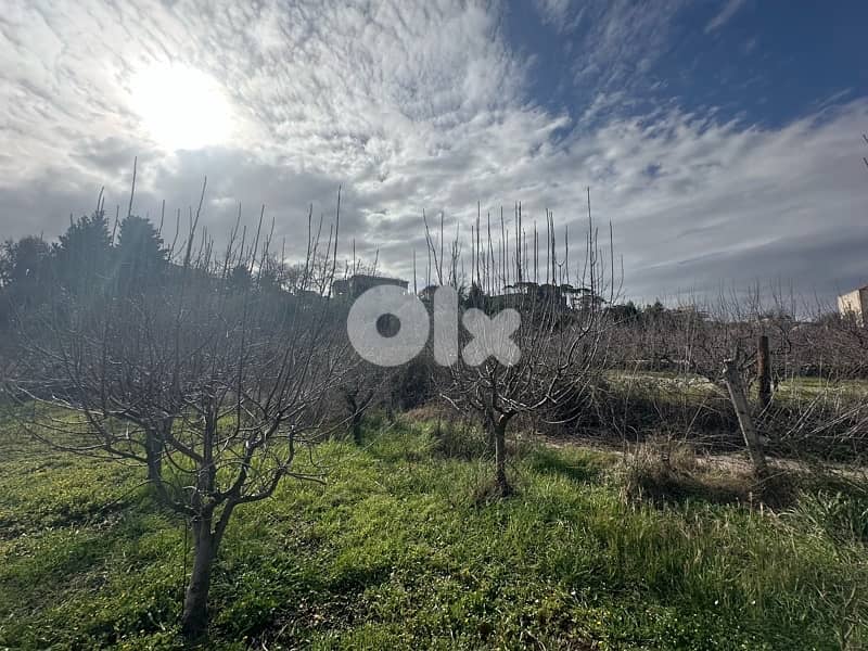 917m land zone 20/40 two floor house Ain Jdeede Above Aley thumbnail 5
