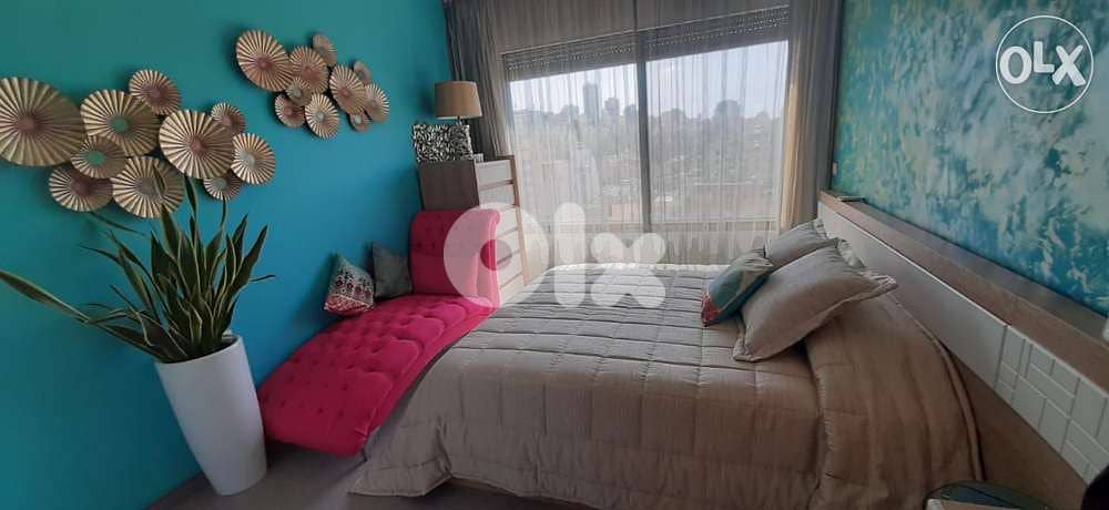 180m 2 bedroom high floor new building +parking mar mkhayel mandaloun thumbnail 4