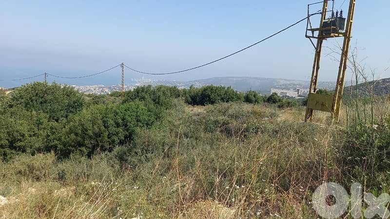 1540m Land zone 25/50 Sea View Eddeh Batroun 5 mins highway thumbnail 3