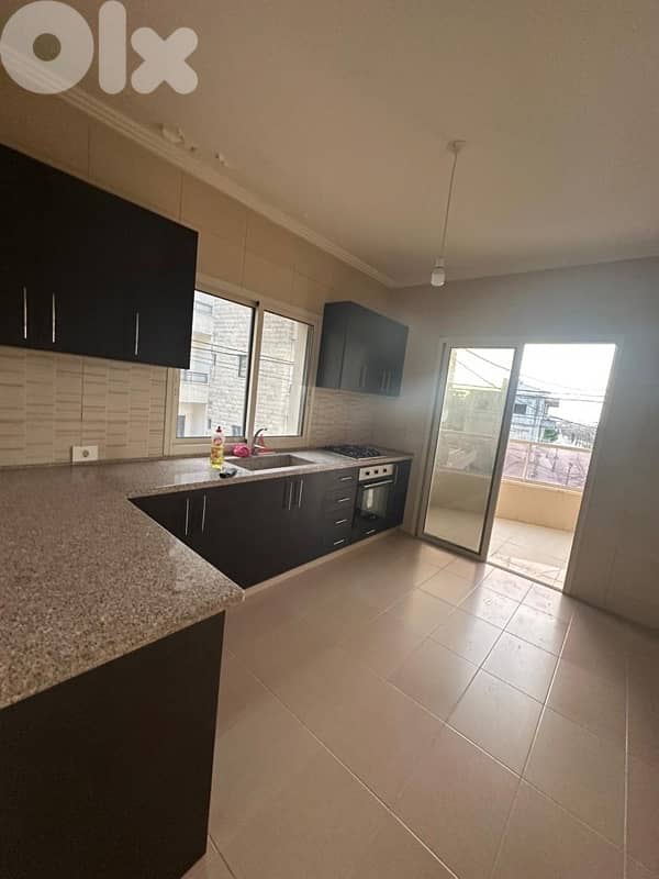 New Building 120m 2Bedroom+Parking Bhamdoun Village Abo Gaby Restaurnt thumbnail 3
