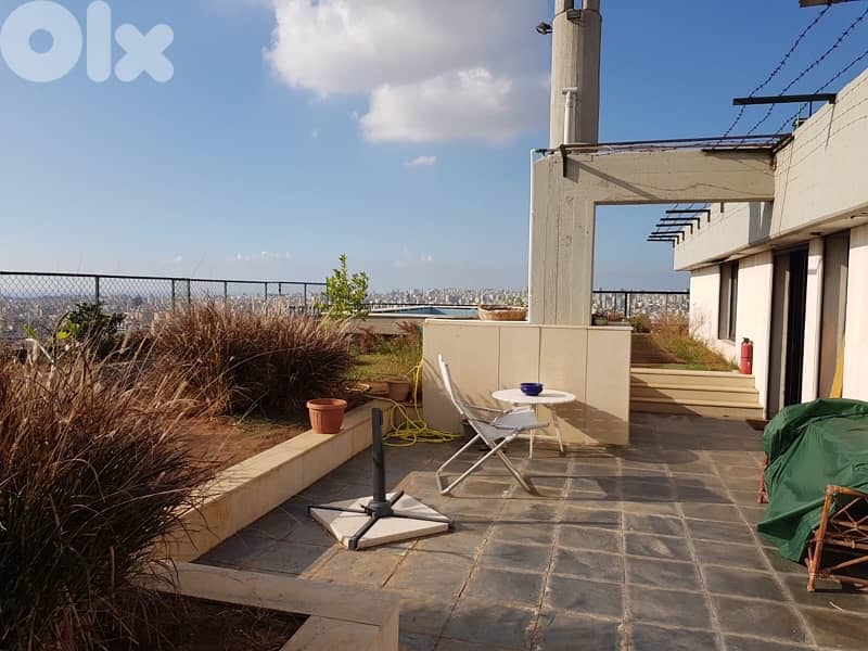 720m Duplex Rooftop Gated Community Hazmieh Baabda Le Charcutiere thumbnail 13