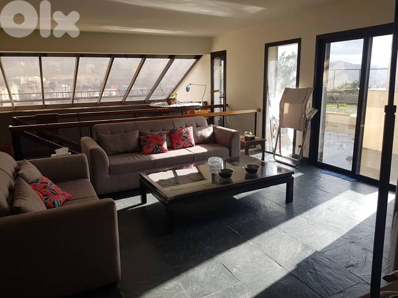 720m Duplex Rooftop Gated Community Hazmieh Baabda Le Charcutiere thumbnail 15