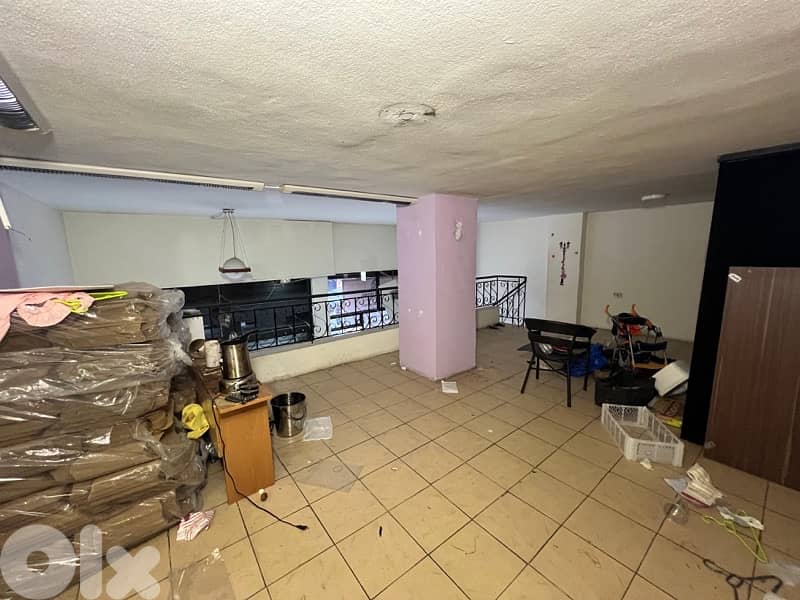 80m 2Floors shop+Parking sale ain remmane good location beirut thumbnail 3