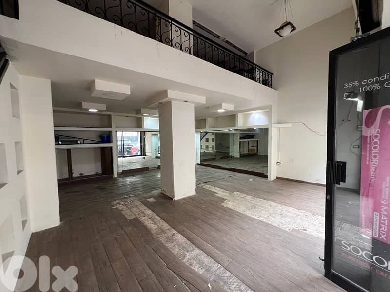 80m 2Floors shop+Parking sale ain remmane good location beirut thumbnail 4