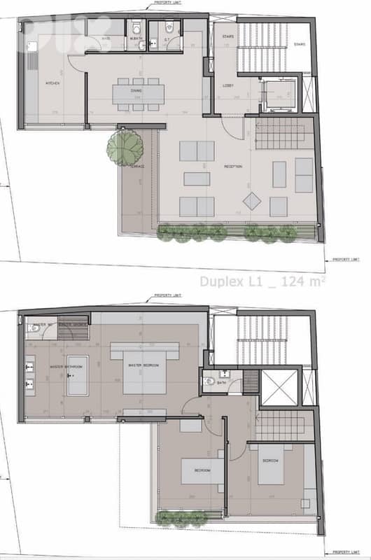 New Duplexes 237m 4Bedrooms+Parkings Achrafieh Nazareth Sodeco Beirut thumbnail 15