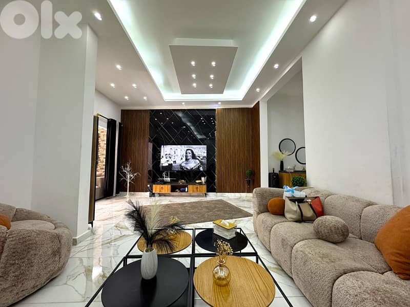 Ground floor 200m 3Bedroom+80m Terrace+Parking Mansourie Baladiye Metn thumbnail 2
