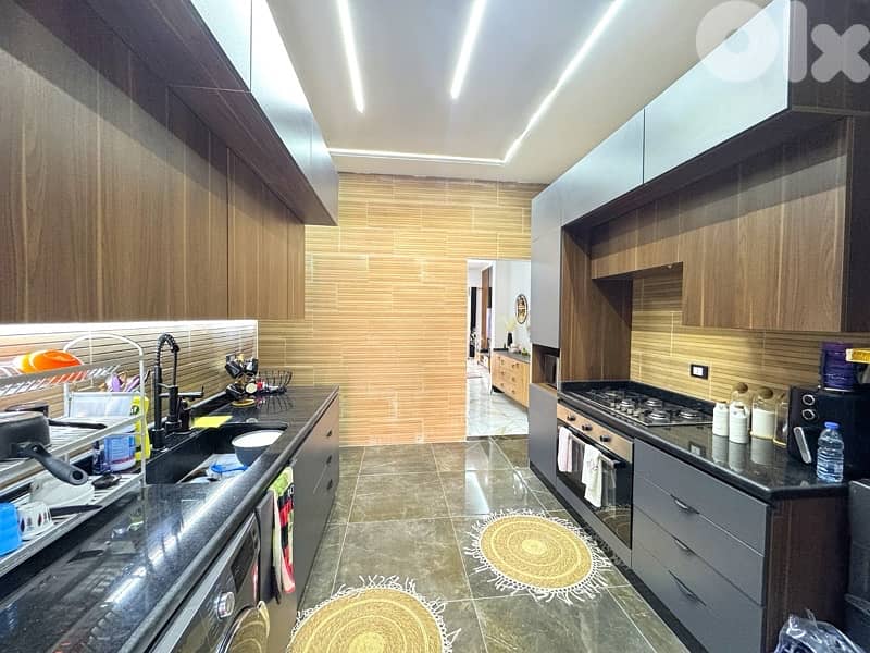 Ground floor 200m 3Bedroom+80m Terrace+Parking Mansourie Baladiye Metn thumbnail 9