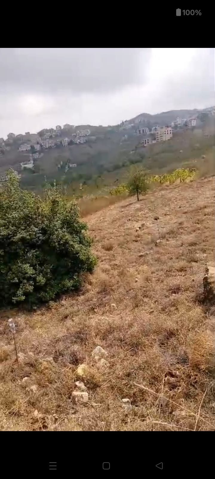 1700 SQM –Four floors residential building zone 30/90- Beautiful Open Mountain Views – Land for Sale in Bhamdoun-Two minutes from Abo Gaby Restaurant Bhamdoun village next to church down 200 meters. thumbnail 3