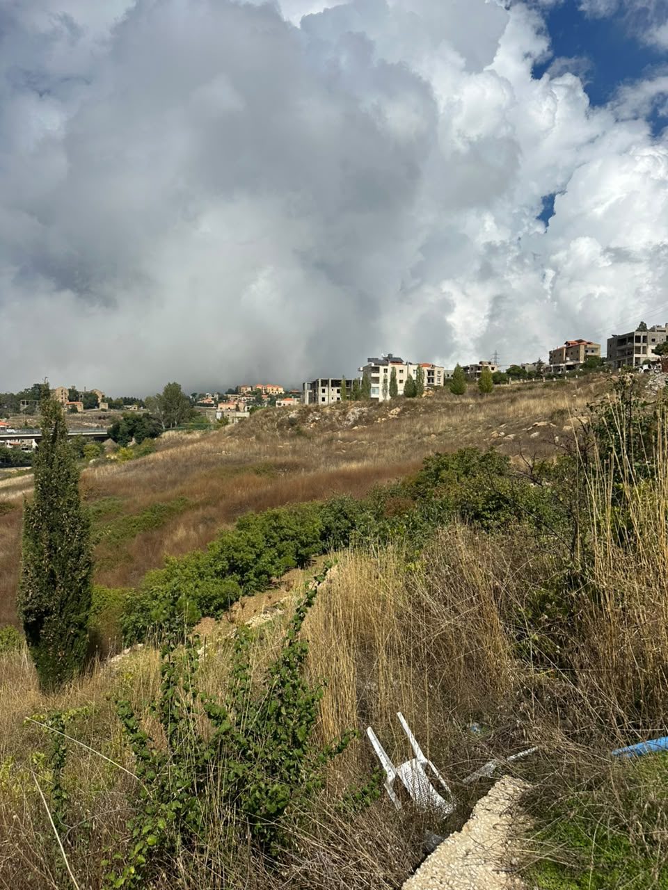 Two joined plots 250 meters Two floor house+150 meters Space on 2700 meters Land Sawfar vs Sharoon entrance