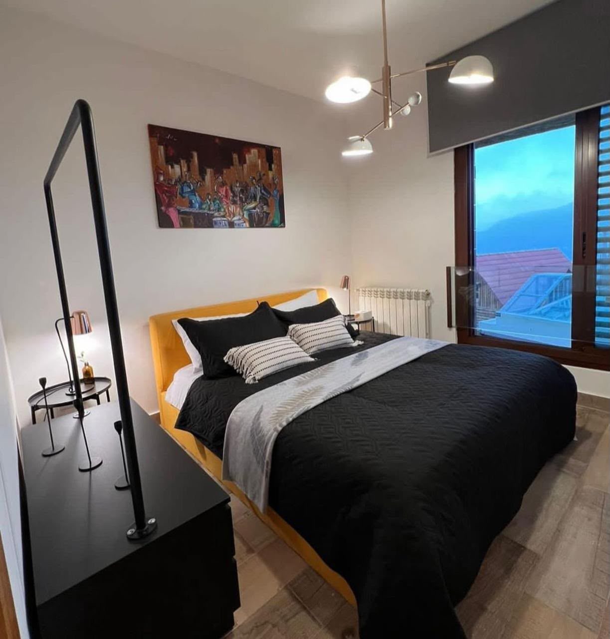 Duplex 60m One bedroom plus 20 meters garden Faqra Mountain Resort