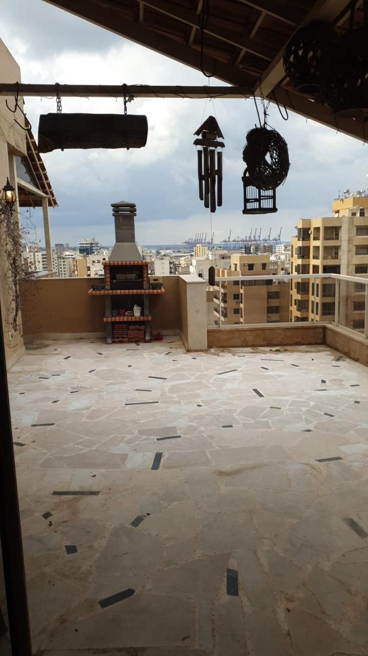 ROOFTOP APARTMENT WITH SEA VIEW FOR SALE – BUILDING 2010, 130 SQM, 2 BEDROOMS + 70 SQM TERRACE – JDEIDEH, METN, ENTRANCE VERSUS SED EL BAUCHRIEH, CORNER- ASAYLE STREET thumbnail 10